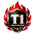 T1战队大型Logo - 英雄联盟历史上最成功的俱乐部